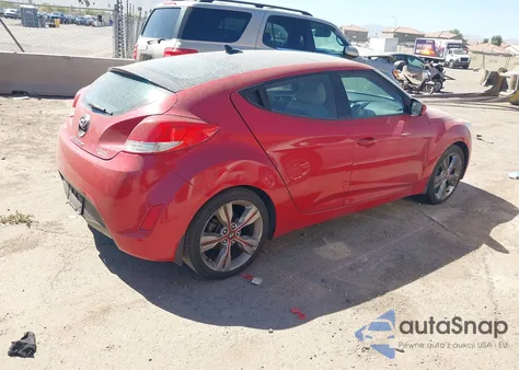 2013 Hyundai Veloster Base W/Gray z USA, uszkodzony, nr VIN KMHTC6AD7DU096227